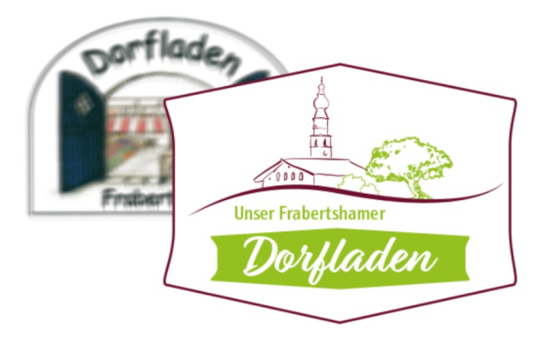 Logo Dorfladen Frabertsham Bisher vs. Neu